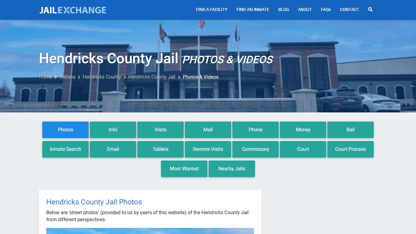 Photos & Videos - Hendricks County Jail, IN - Jail Exchange